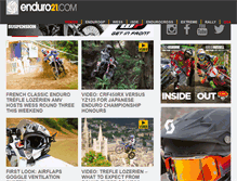 Tablet Screenshot of enduro21.com